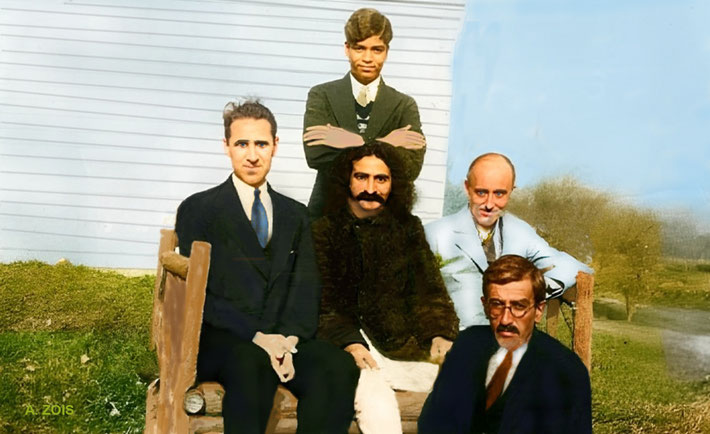1931 : Hancock, New Hampshire. Image rendition by Anthony Zois.