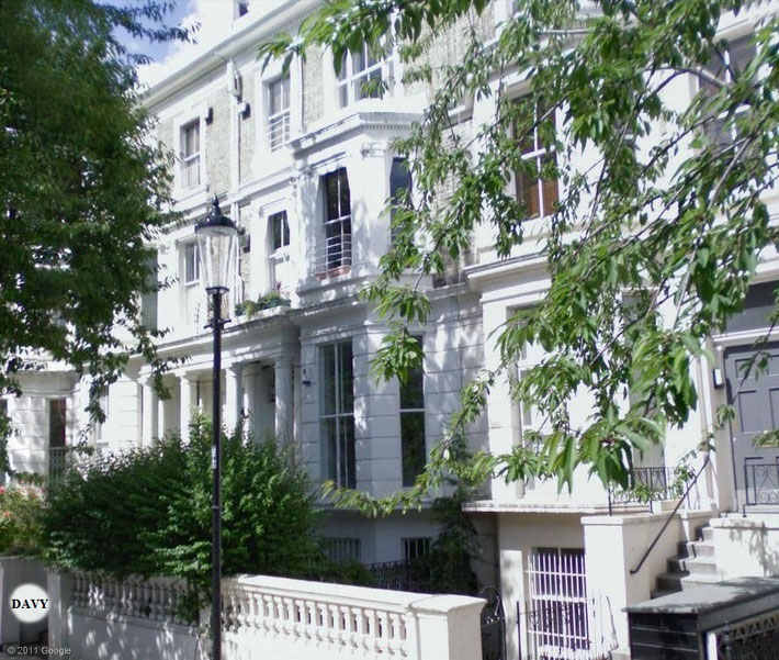 Meher Baba stayed at the Davy's home - 32 Russell Road, Kensington, London,UK., whilst in London.