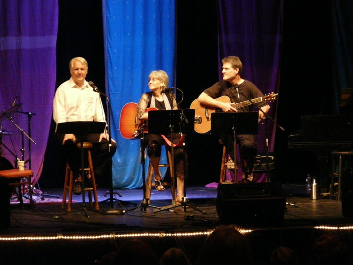 Rick & Perry with Cathy Riley