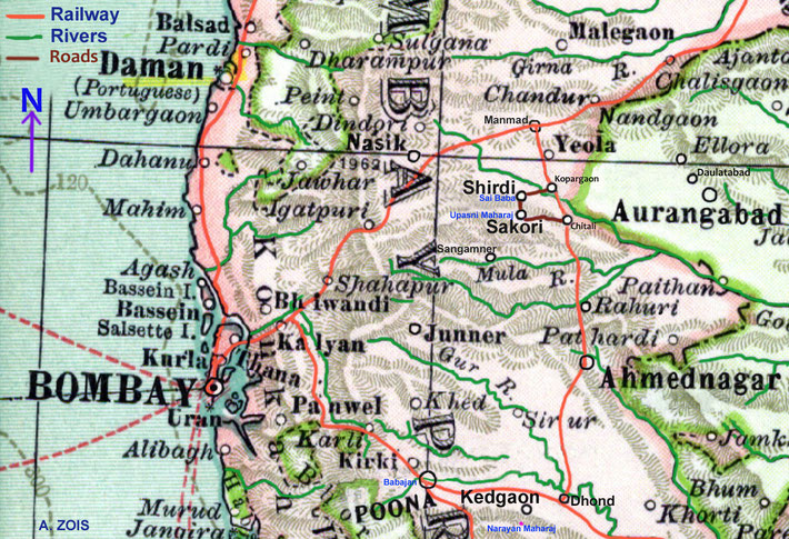 Map showing the railways to the various Masters locations. Map graphics by Anthony Zois.