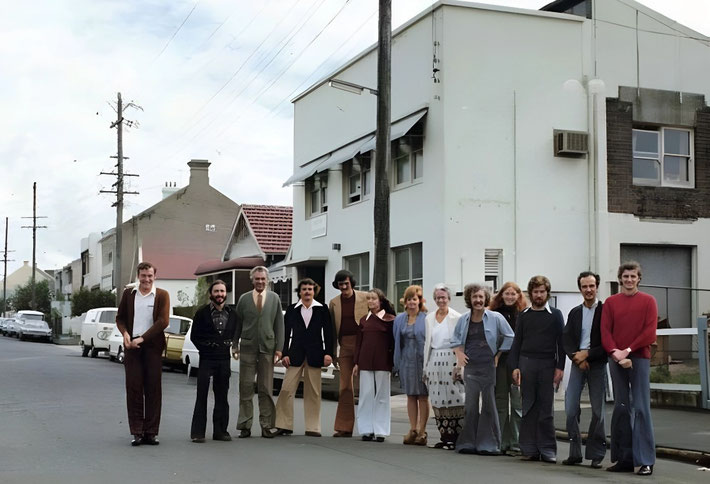 Meher Handicrafts, Balmain, Sydney, Australia -Early 1976.