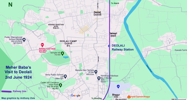 Deolali township. Map graphics by Anthony Zois.