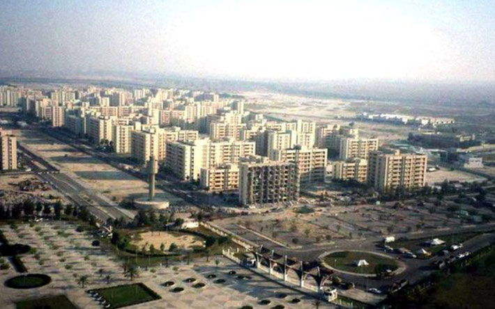 1991 photos of Kobartowers in Dhahran, Saudi Arabia