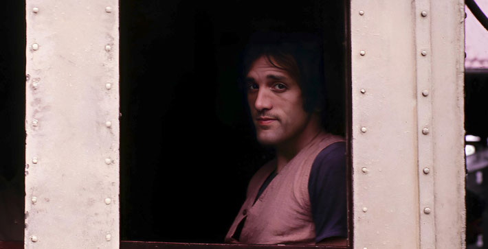 1977 : Bobbi in India. Image rendition by Anthony Zois.