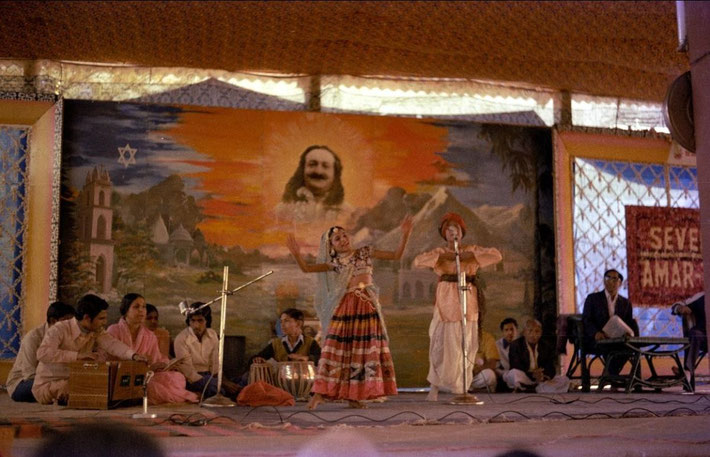 Amartithi on the Sabha Mandap - 1976