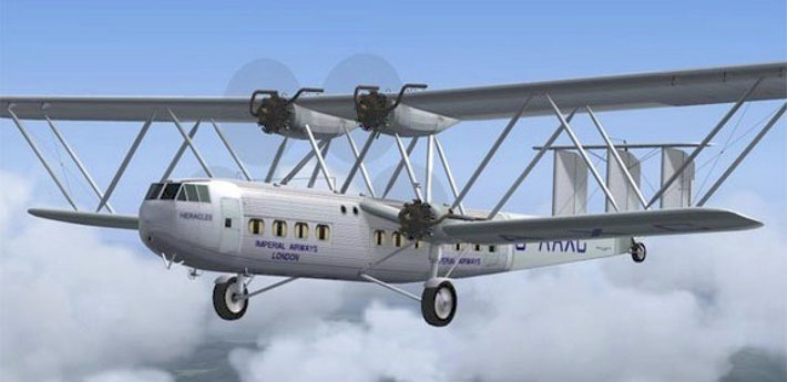 Handley-Page HP-42 "Hadrian".