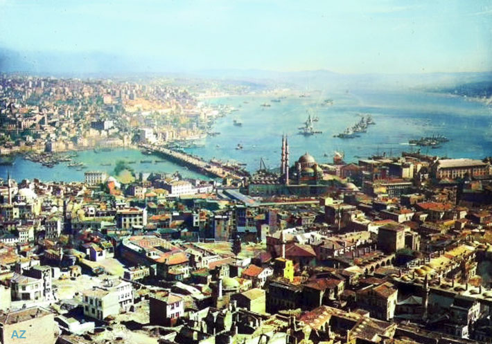 1930s : Istanbul, Turkey. Image rendition by Anthony Zois.