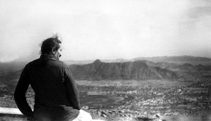 18th Feb. 1939 - Meher Baba at Taragarh Hill, Ajmer, India