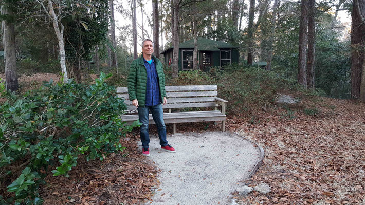 January 2018 : Mark at Meher Center, Myrtle Beach, Sth.Carolina. Photo taken by Anthony Zois.