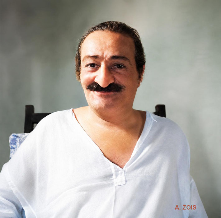 42.  September 1957 : Ahmednagar, India. Photo taken by Manohar Panday. Image rendition by Anthony Zois. BP