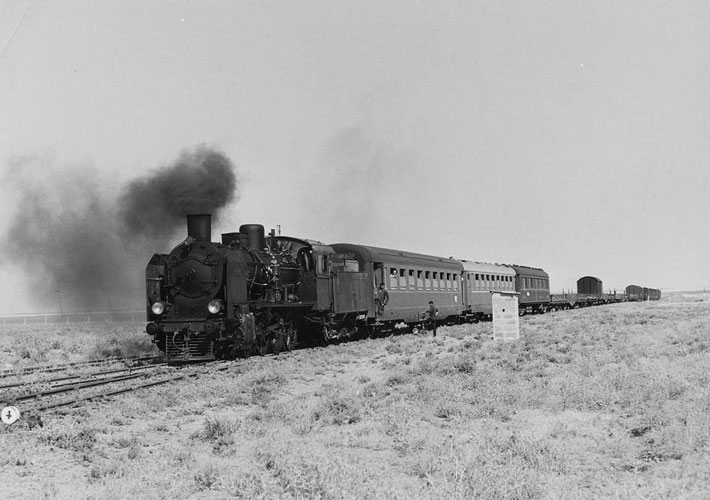 The Taurus Express between Baghdad and Aleppo, Syria