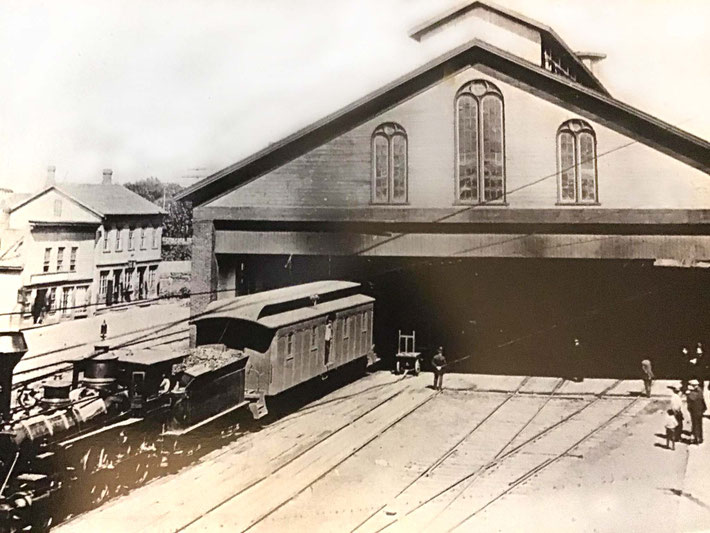 Dunkirk Railway shed