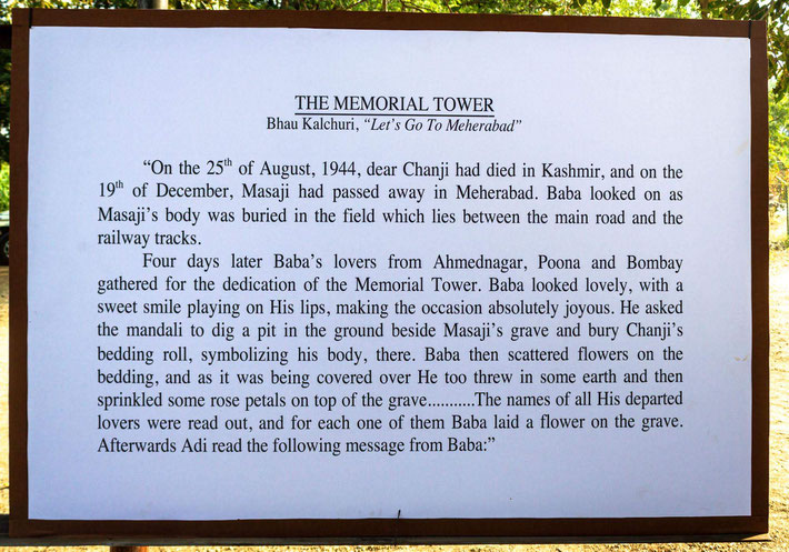 Memorial plaque on the grounds