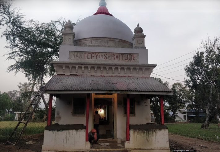 March 2020. Meher Kuti, Mandla, India. Image courtesy of Google
