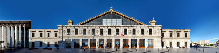 Marseille-Saint-Charles (Marseille) Railway Station.