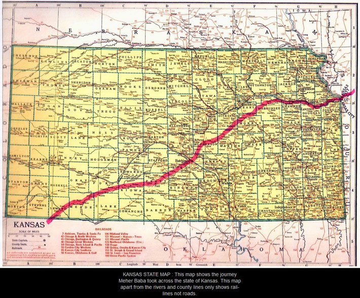 1932 : Kansas State Rail Routes