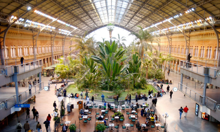 Estación de Atocha interior
