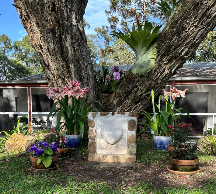 Bill's final resting place, Avatar's Abode, Queensland, Australia.