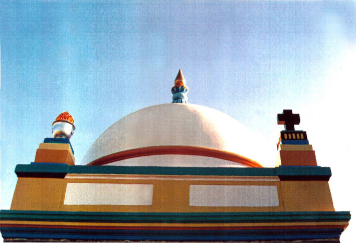 1988 ; southern side of the tomb.  Photo taken by Anthony Zois