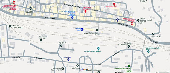 Igatpuri Railway Station map