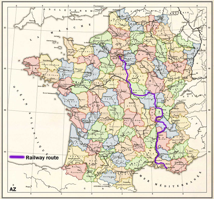 1931 : Marseilles to Paris