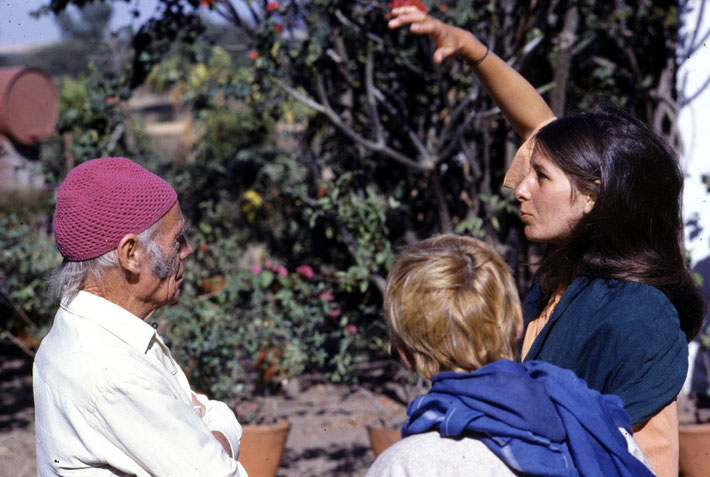 Patricia ( far right ) with Francis Brabazon ( right left ) and Pat Sumner ( centre ).