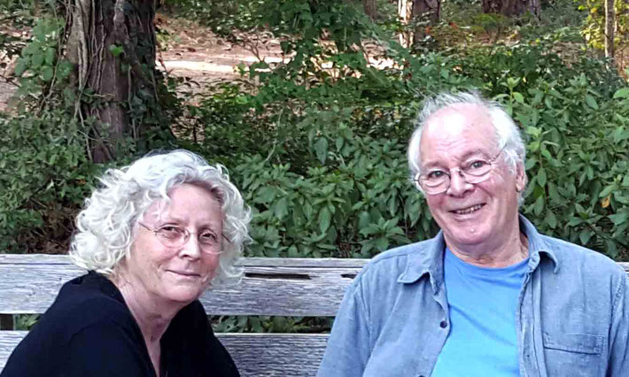 Oct. 2019 : Martin & Christine Cook at the Meher Centre, Myrtle Beach, SC., USA. Photo taken by Anthony Zois