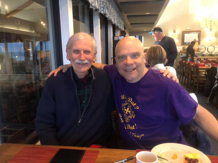 Steve Koren & Bill Cliff at the Sea Captains House, Myrtle Beach, SC. -2020