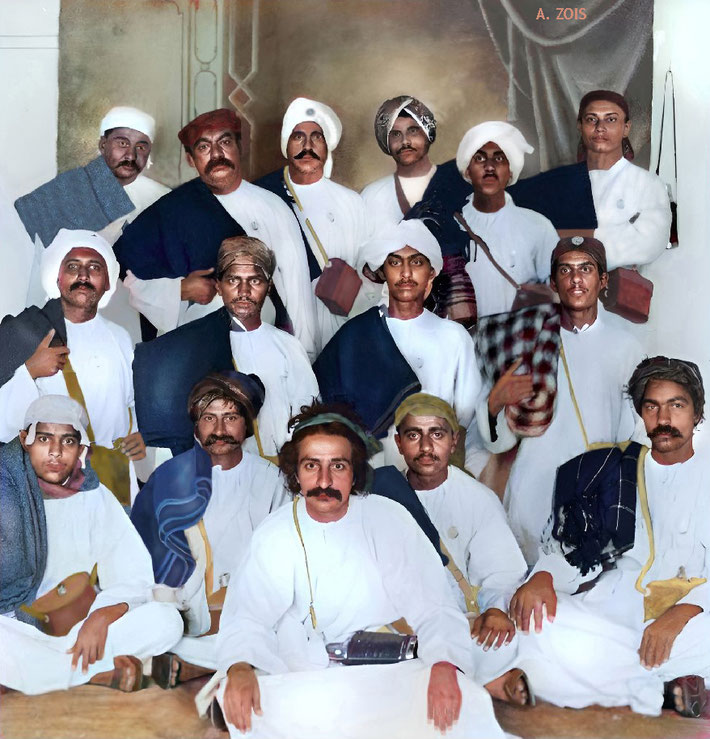 1923 : Quetta, British India ( now Pakistan ). Image rendition by Anthony Zois.