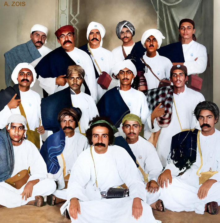 1923 : Quetta, British India ( now Pakistan ). Image rendition by Anthony Zois. BP