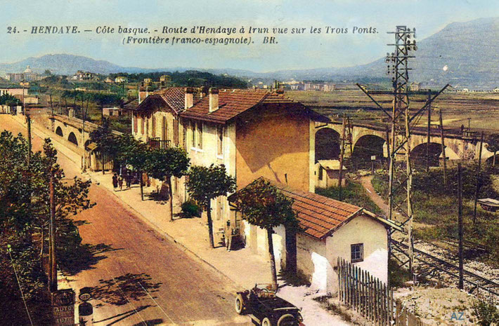 1930 : Iruan Railway Station. Image rendition by Anthony Zois.