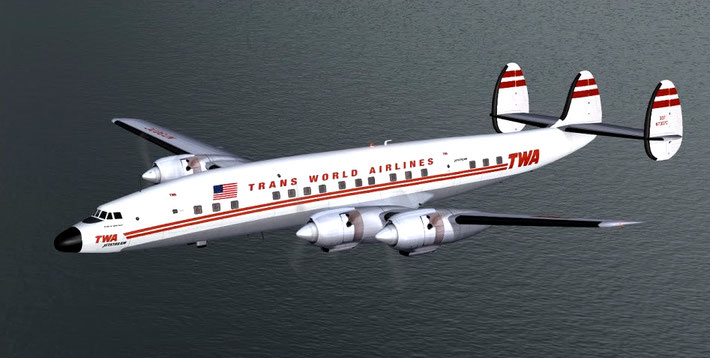 TWA Lockheed Clipper Constellation