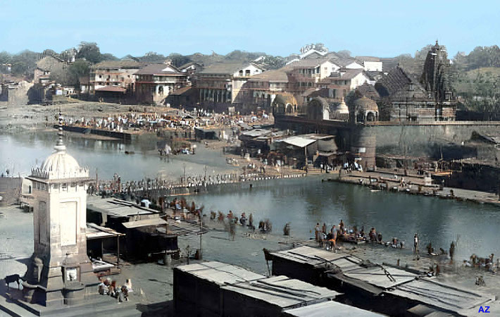 Nasik early 1900s. Image rendition by Anthony Zois.