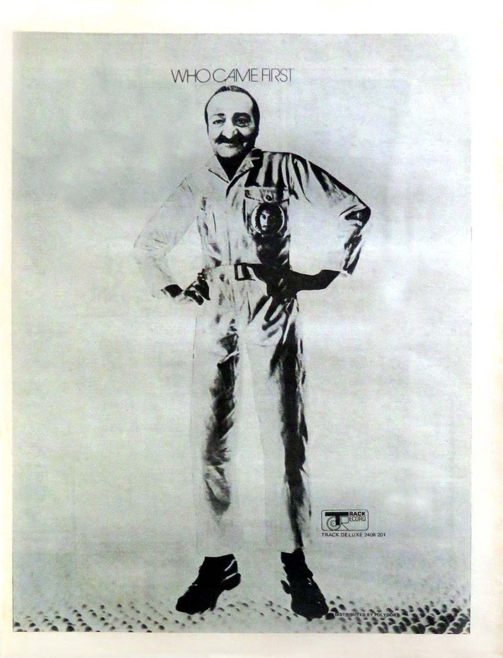 1972 UK full-page ad Mefor Pete Townshend's LP "Who Came First"