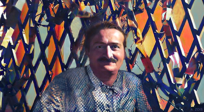 71.  Meher Baba at a party. 