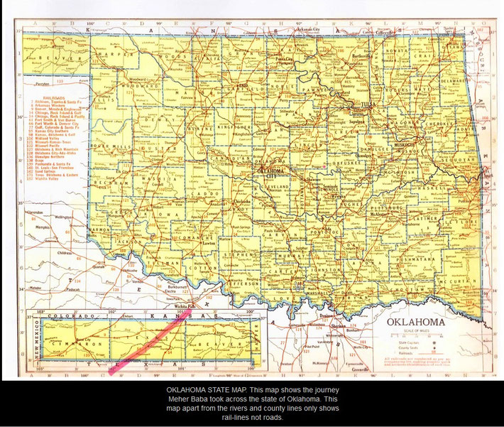 1932 : Oklahoma State Rail Route