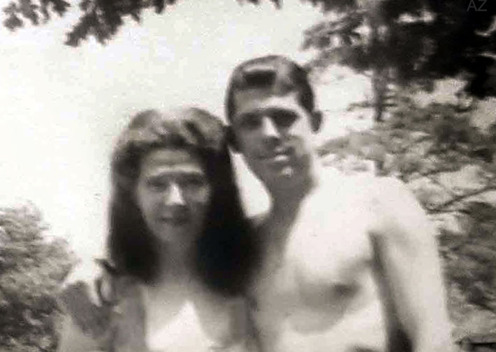 Kim & Manuel Grajera - Summer holidays in June 1949. Courtesy of Anne Ross. ( cropped image )