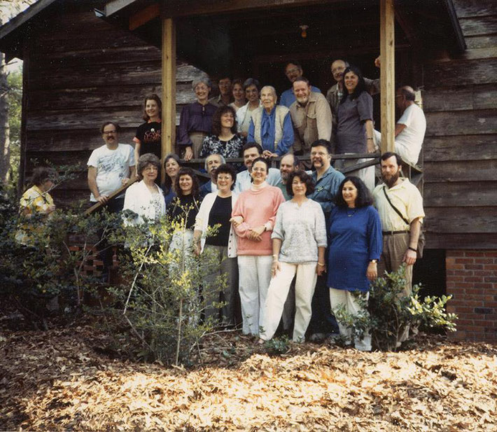 The Barn, Meher Center, Myrtle Beach, SC.  Mark Palmer, C Lowe, D Barison, W Barrett, Neala Haze, S Krynski, Ki Davy, Cindy Gumpel Boze, Don Euker, K Lux, Ed Palczewski, John Florence, Madeline Doucas, Leah Florence and Thom Fortson.