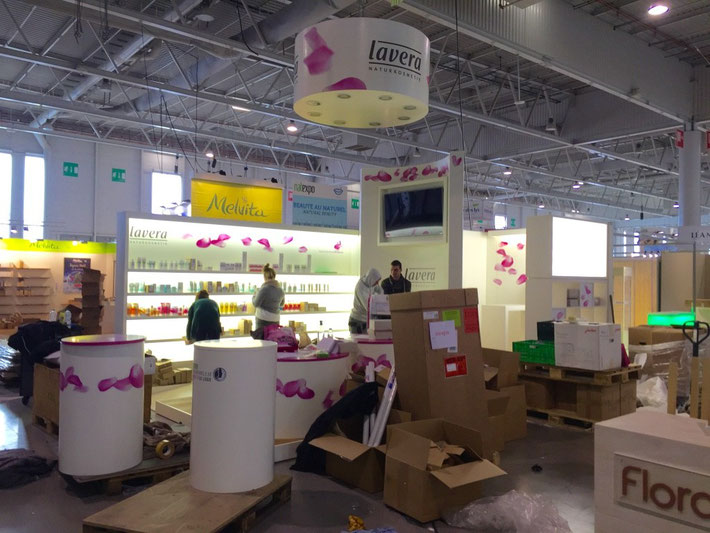 Messe Natexpo Paris lavera Naturkosmetik