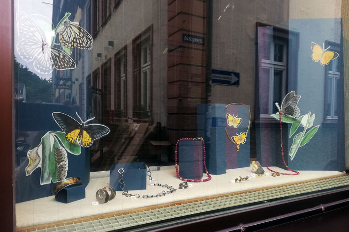 Schaufenster Leyergasse