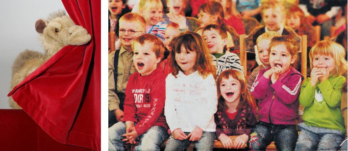 Die Märchenbühne Dormtund - Das Kamel Karamell - Kinder (Presseartikel)