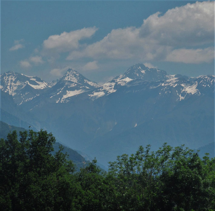 Alpenpanorama: Die chaîne de Belledonne