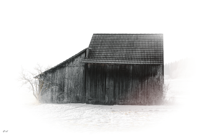 Der alte Holzschuppen