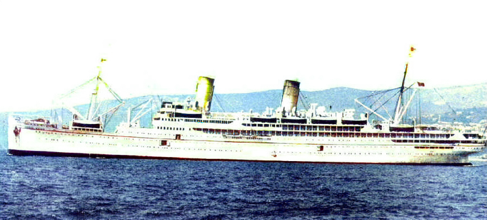 SS CONTE ROSSO. Image coloured by A. Zois.