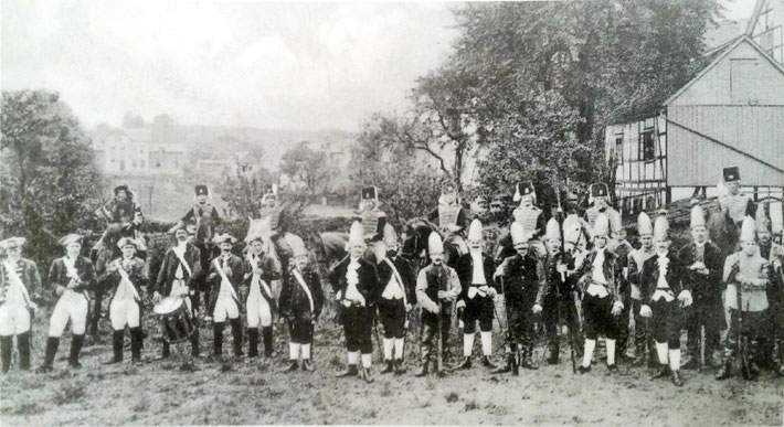 Schützenaufzug des Schützenvereins 1907