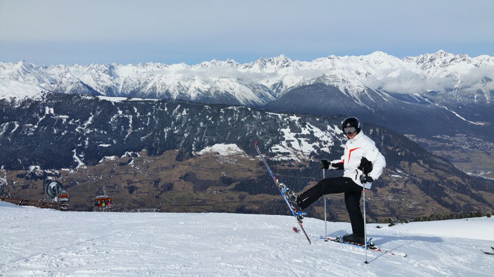 Dominik Sowieja Skifahren Pitztal Hochzeiger Bergstation