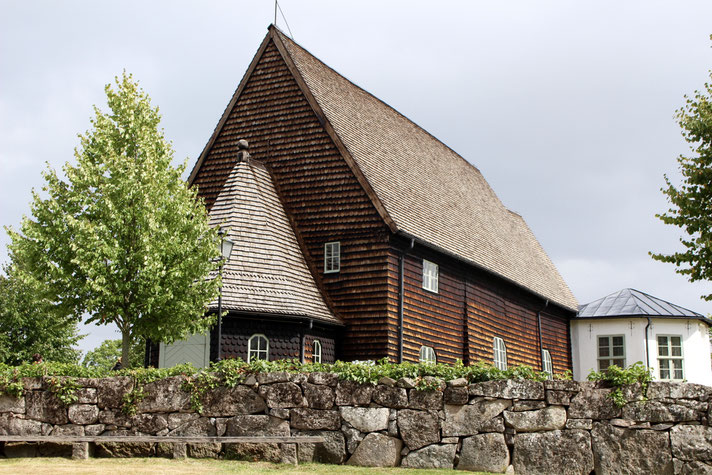 Holzkirche in Pelarne