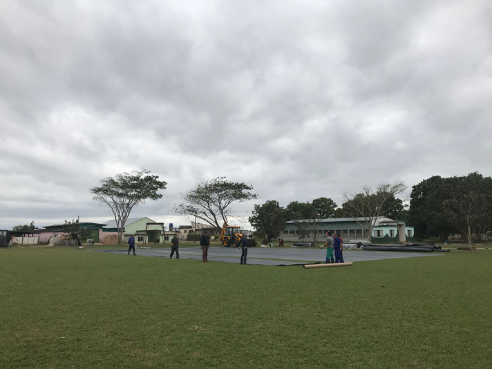 Membrana de caucho para biodigestores lista para instalar 