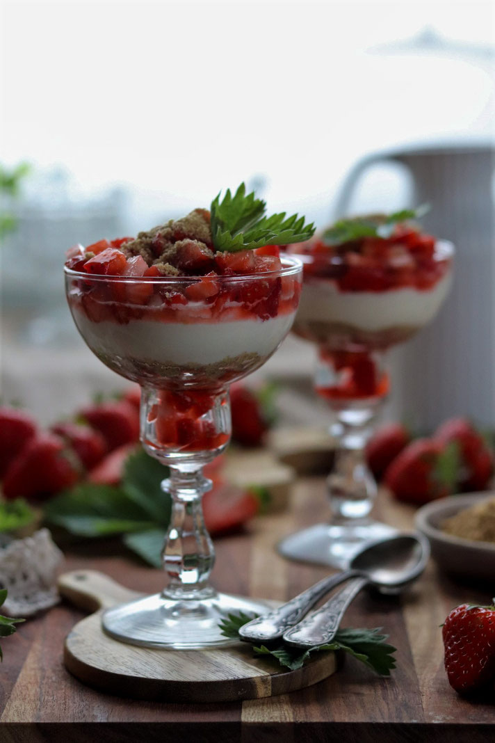 Erdbeerdessert