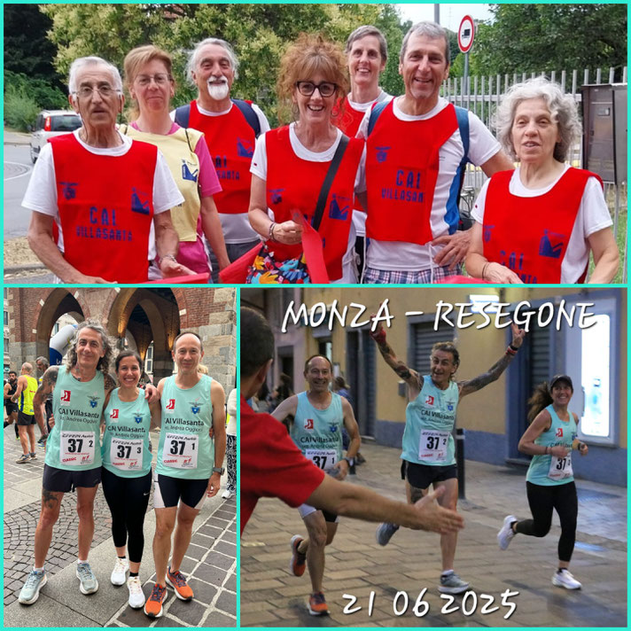 Sabato 21 giugno 2025: MONZA - RESEGONE, Claudio - Martina - Ruggiero ... GRAZIEEE!